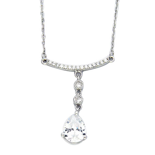 Sterling Silver Adriana Necklace