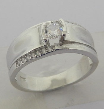 Sterling Silver Auberi Ring