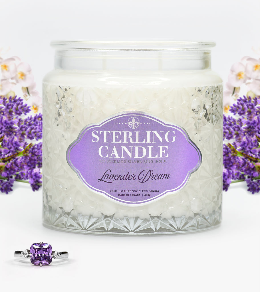 Lavender Dream Ring Candle