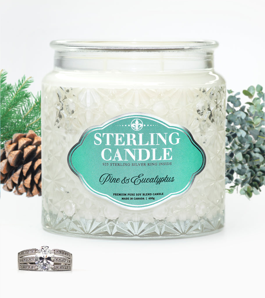 Pine & Eucalyptus Ring Candle