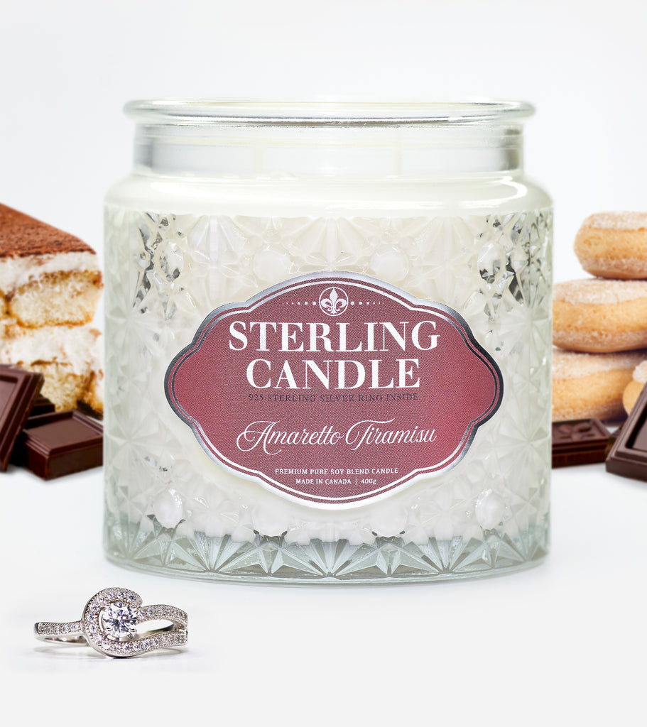 Amaretto Tiramisu Ring Candle